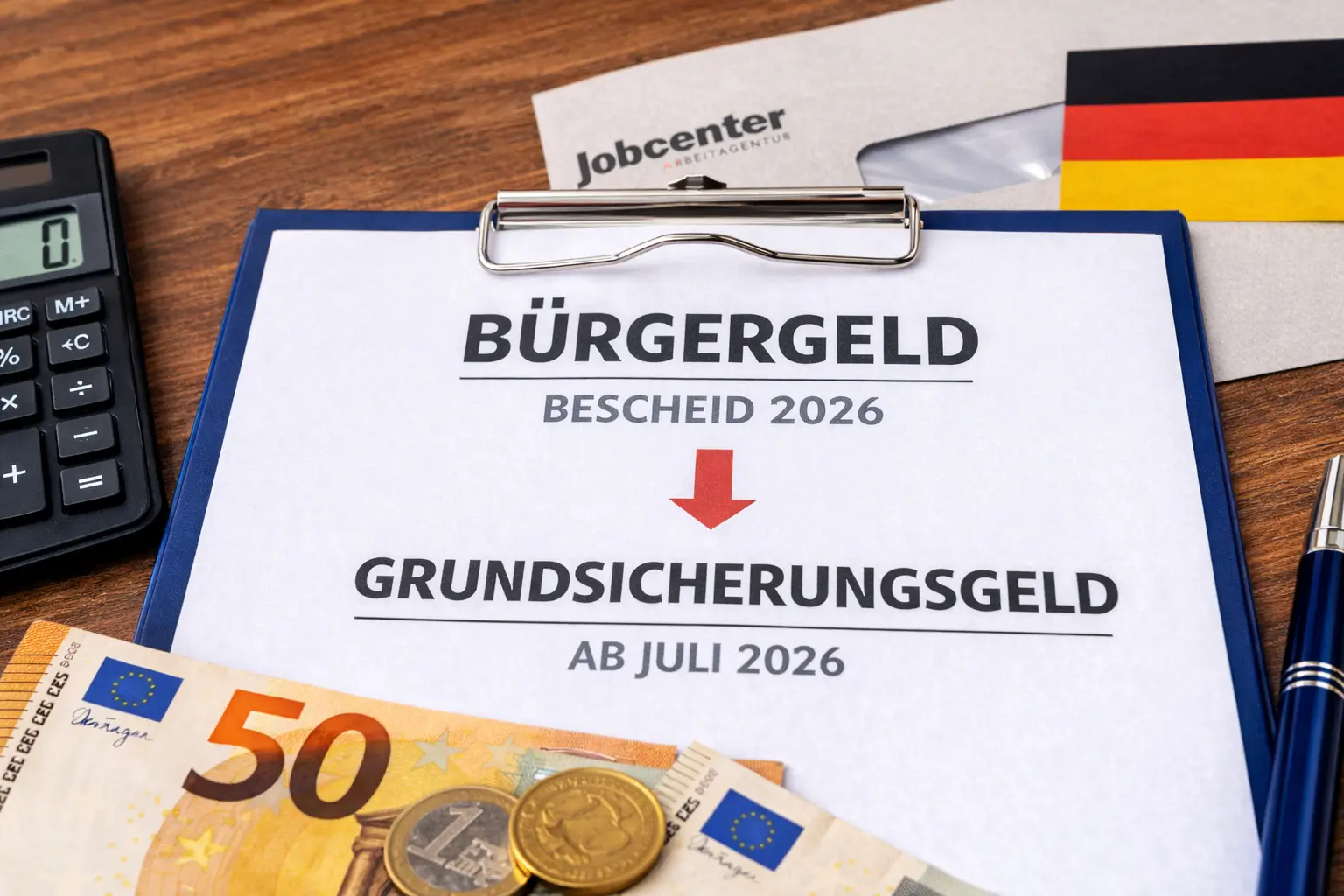 Aus Bürgergeld wird Grundsicherungsgeld Änderung ab 2026