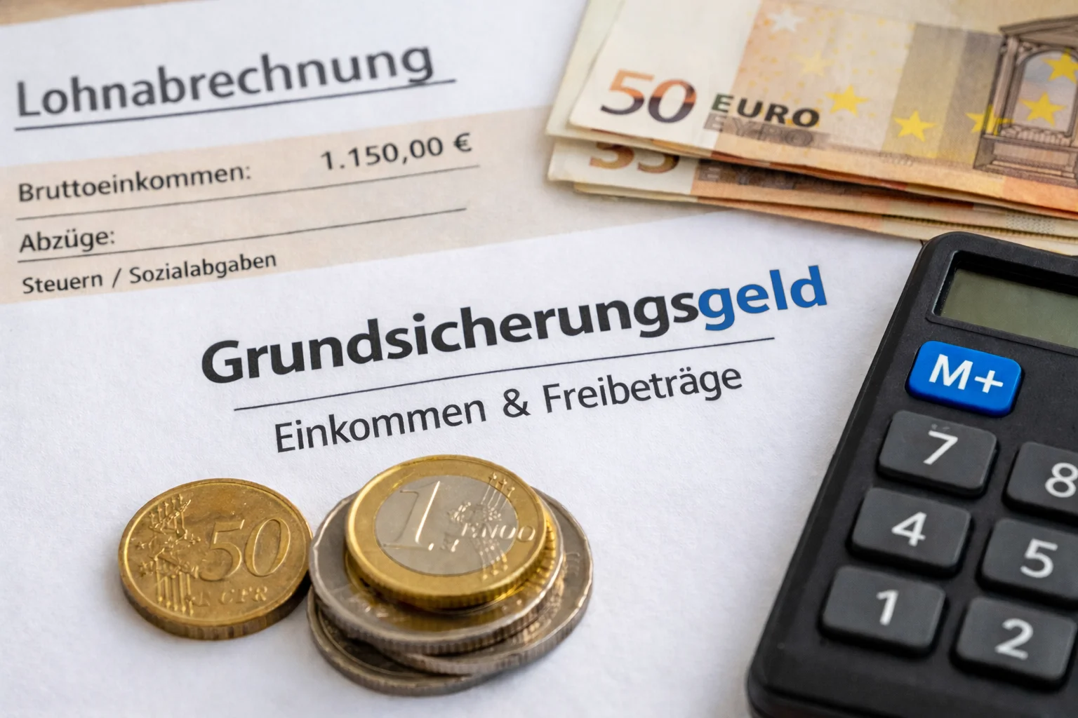 Einkommen beim Grundsicherungsgeld: Welche Zahlungen zählen, welche Freibeträge gelten, welche Absetzbeträge werden berücksichtigt