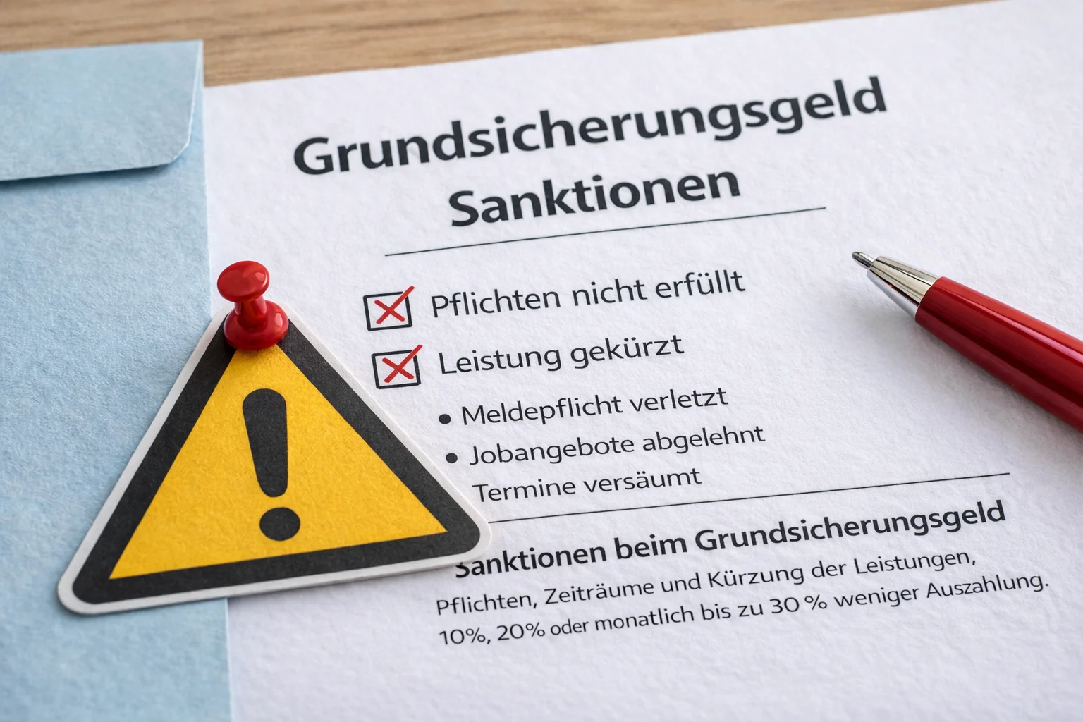 Sanktionen beim Grundsicherungsgeld: Pflichten, Kürzung, Fristen Sanktionen beim Grundsicherungsgeld: Welche Pflichten gelten, wann gekürzt wird und welche Fristen wichtig sind