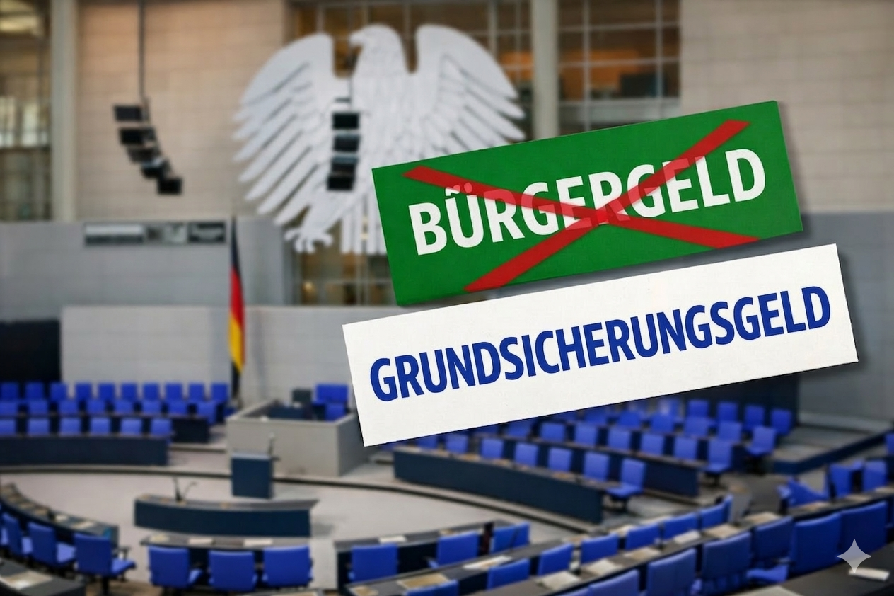 Grundsicherungsgeld 2026 im Vergleich zum Bürgergeld mit Überblick zu den geplanten Änderungen