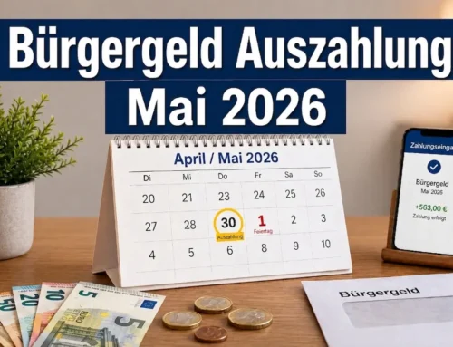 Bürgergeld Auszahlung für Mai 2026 – Wann ist das Geld auf dem Konto?