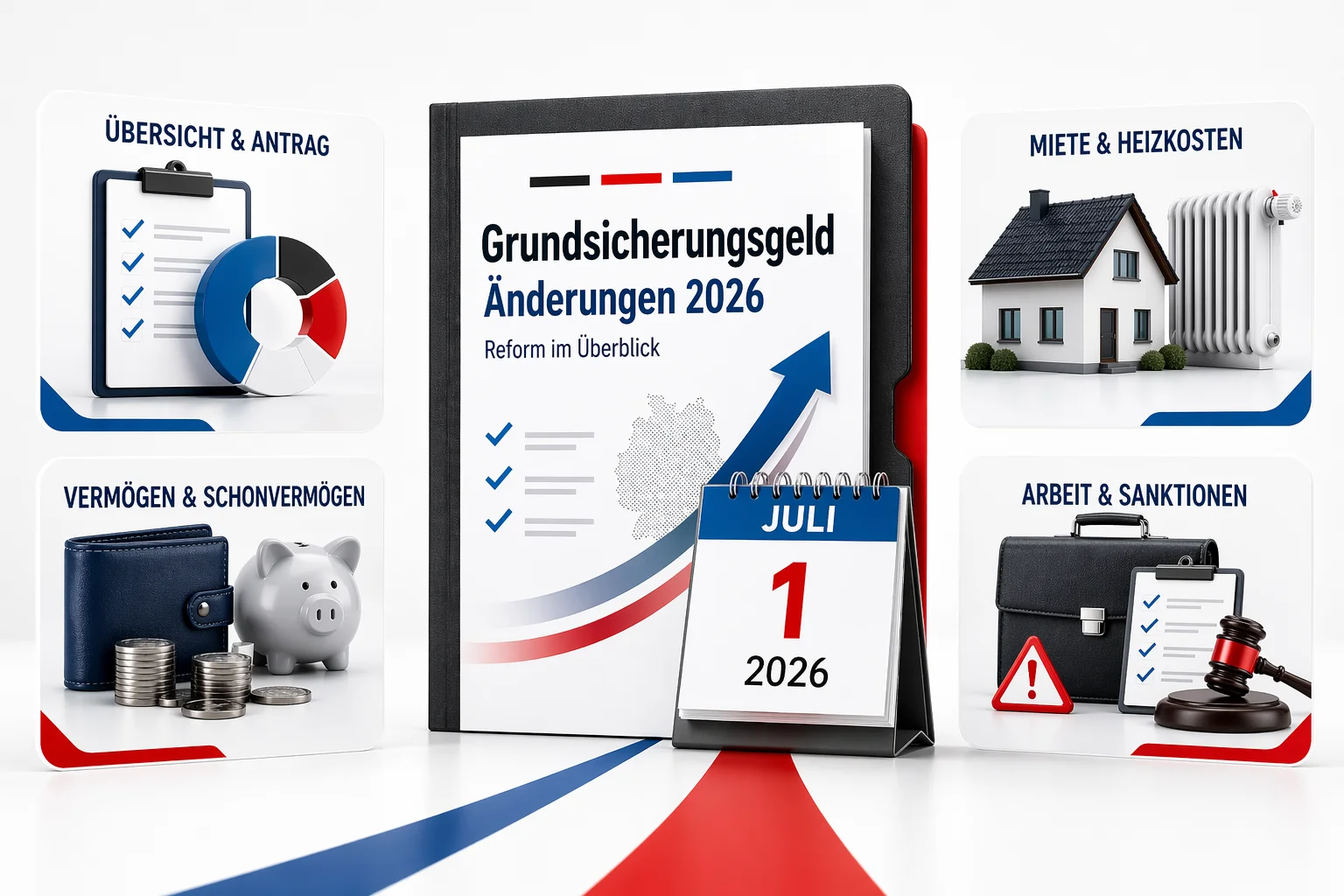 Änderungen 2026 mit Überblick zur Reform vom Bürgergeld zum Grundsicherungsgeld